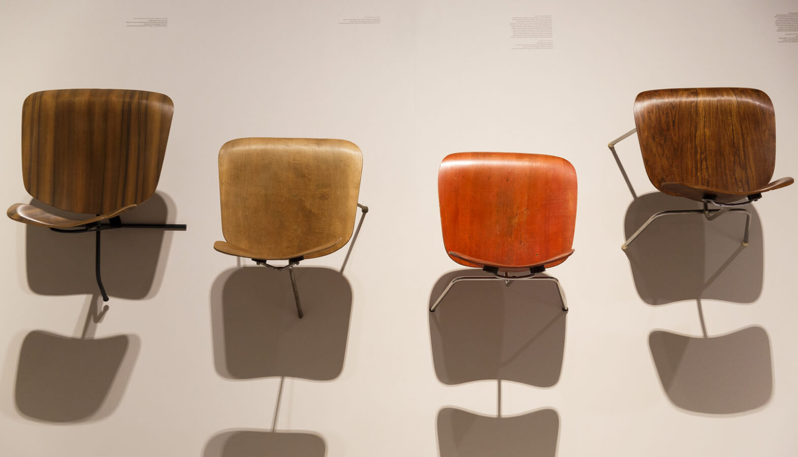 The world-famous Eames chairs