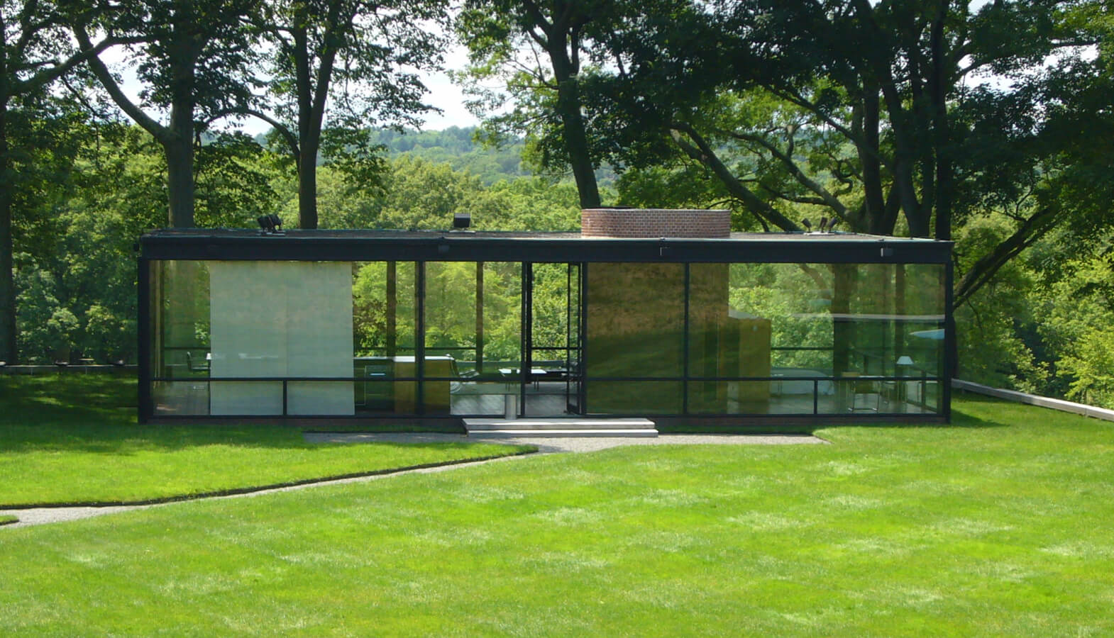 Glass House by Philip Johnson