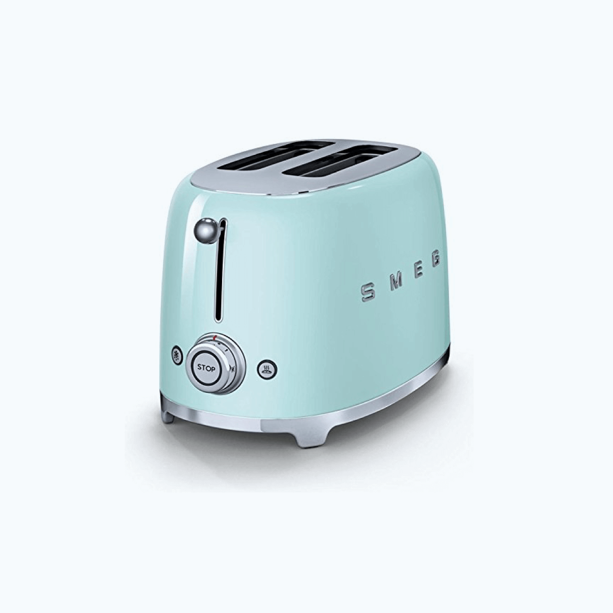 Retro Toaster, Pastel Blue